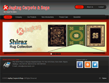 Tablet Screenshot of jaykaycarpets.com